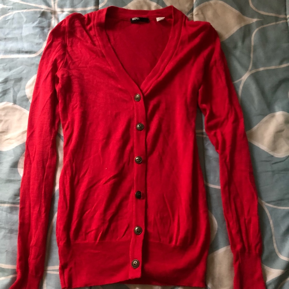 Red Cardigan